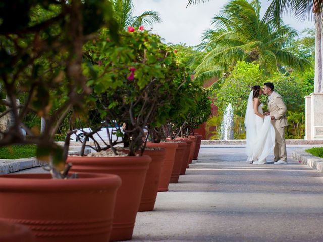 La boda de David y Saini en Puerto Morelos, Quintana Roo 14