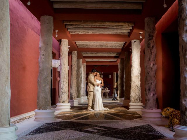 La boda de David y Saini en Puerto Morelos, Quintana Roo 16