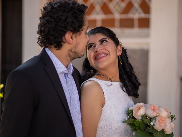 La boda de Fabián y Halia en Puebla, Puebla 5