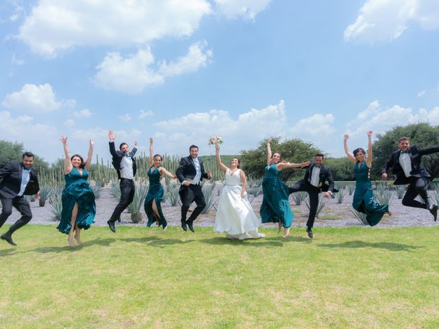 La boda de Oscar y Michelle en Santa Rosa Jáuregui, Querétaro 41