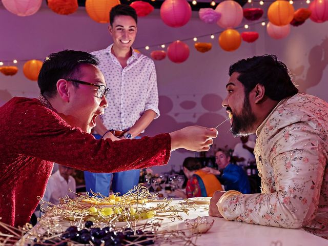 La boda de Noah Ahmed y Avery Myers en Playa del Carmen, Quintana Roo 14