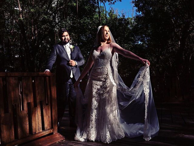 La boda de Noah Ahmed y Avery Myers en Playa del Carmen, Quintana Roo 40