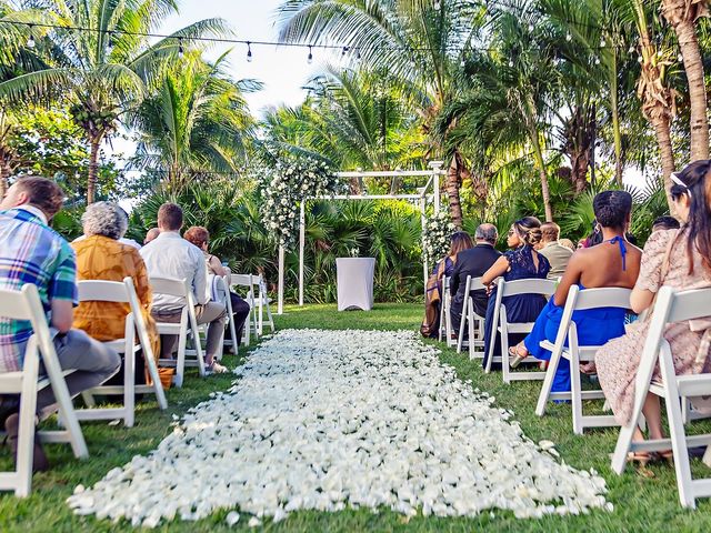 La boda de Noah Ahmed y Avery Myers en Playa del Carmen, Quintana Roo 44