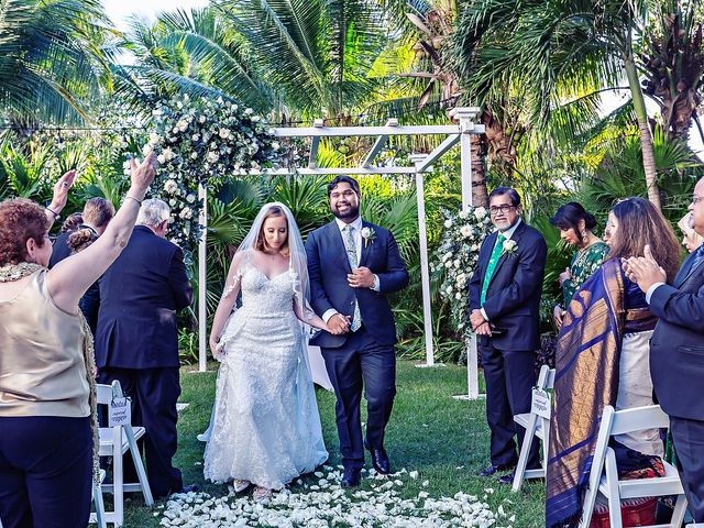 La boda de Noah Ahmed y Avery Myers en Playa del Carmen, Quintana Roo 56