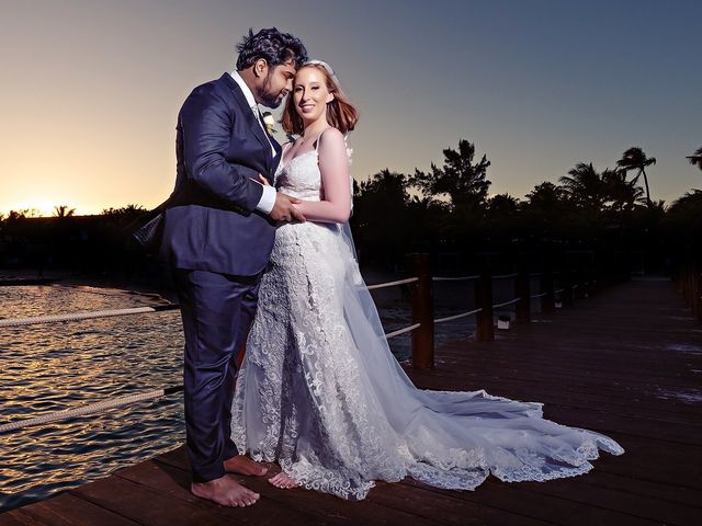 La boda de Noah Ahmed y Avery Myers en Playa del Carmen, Quintana Roo 64