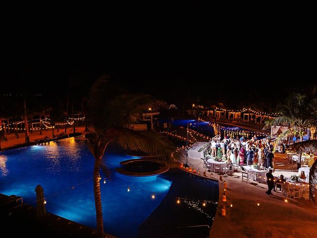 La boda de Noah Ahmed y Avery Myers en Playa del Carmen, Quintana Roo 75