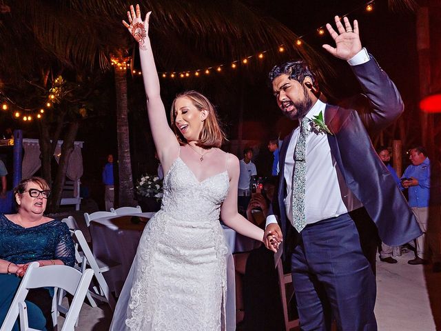 La boda de Noah Ahmed y Avery Myers en Playa del Carmen, Quintana Roo 79