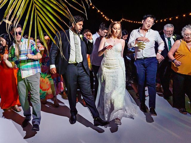La boda de Noah Ahmed y Avery Myers en Playa del Carmen, Quintana Roo 80