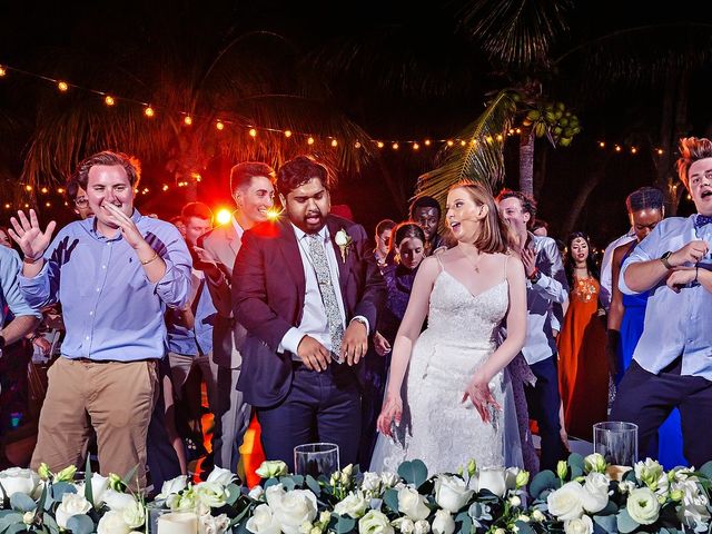 La boda de Noah Ahmed y Avery Myers en Playa del Carmen, Quintana Roo 82
