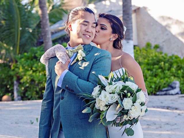 La boda de Daniel y Melissa en Playa del Carmen, Quintana Roo 9