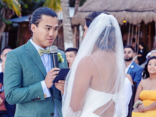 La boda de Daniel y Melissa en Playa del Carmen, Quintana Roo 23