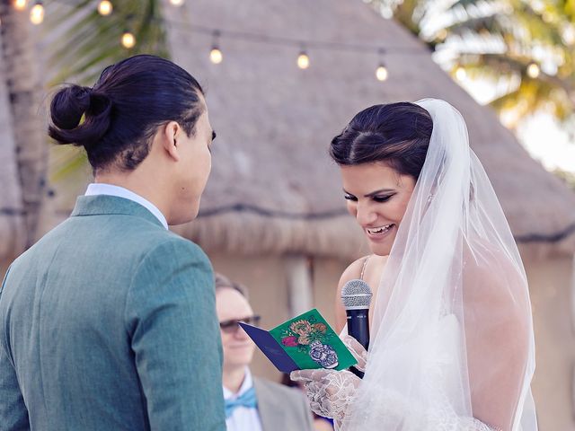 La boda de Daniel y Melissa en Playa del Carmen, Quintana Roo 24