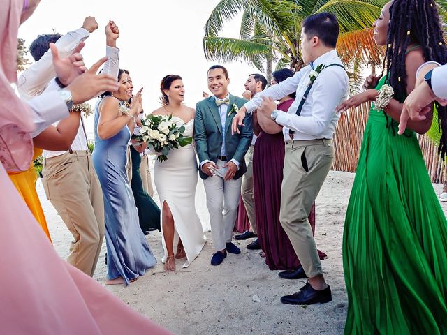 La boda de Daniel y Melissa en Playa del Carmen, Quintana Roo 30