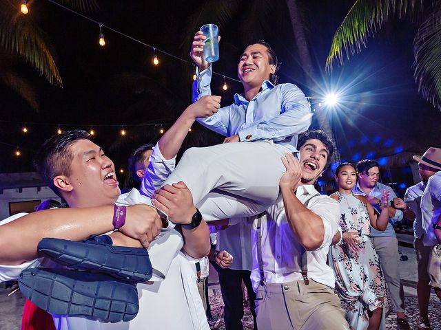 La boda de Daniel y Melissa en Playa del Carmen, Quintana Roo 47