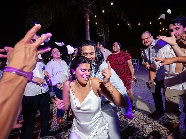 La boda de Daniel y Melissa en Playa del Carmen, Quintana Roo 51