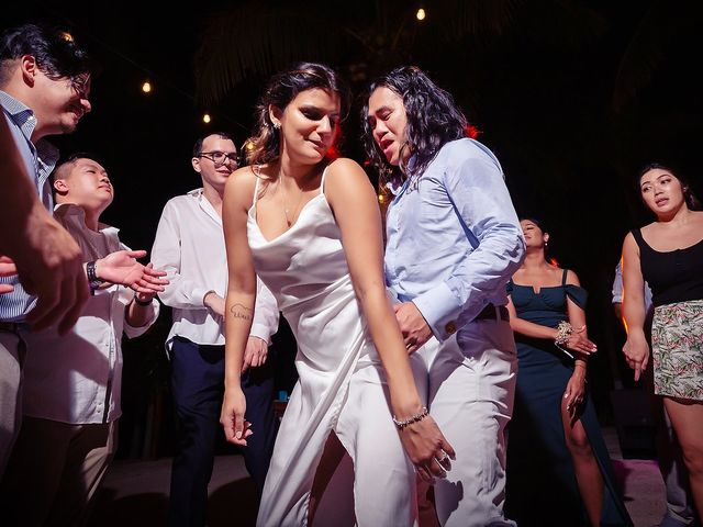 La boda de Daniel y Melissa en Playa del Carmen, Quintana Roo 55