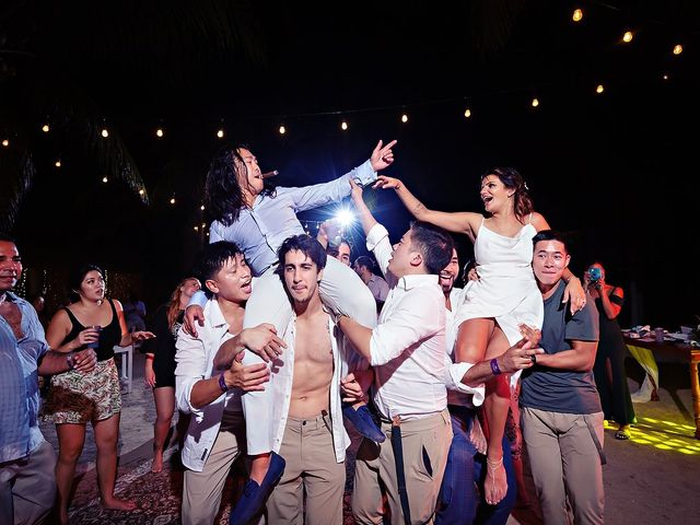 La boda de Daniel y Melissa en Playa del Carmen, Quintana Roo 57