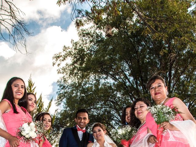 La boda de Osiel y Angie en Texcoco, Estado México 40