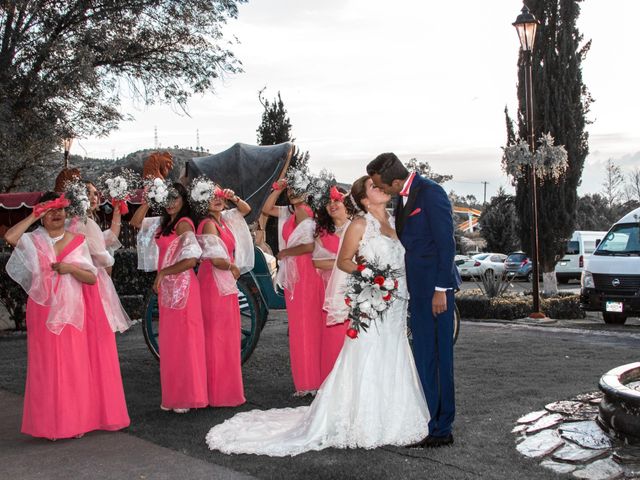 La boda de Osiel y Angie en Texcoco, Estado México 43