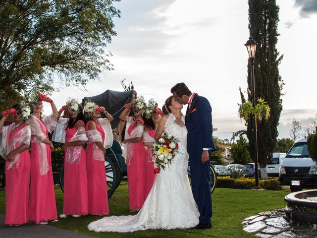 La boda de Osiel y Angie en Texcoco, Estado México 44
