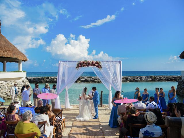 La boda de Miguel y Arlette en Puerto Aventuras, Quintana Roo 12