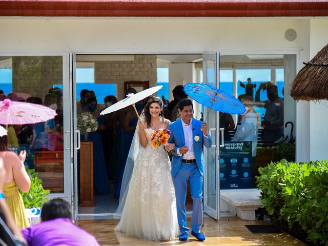 La boda de Miguel y Arlette en Puerto Aventuras, Quintana Roo 16