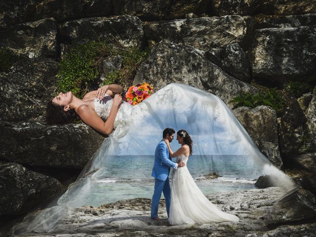 La boda de Miguel y Arlette en Puerto Aventuras, Quintana Roo 2