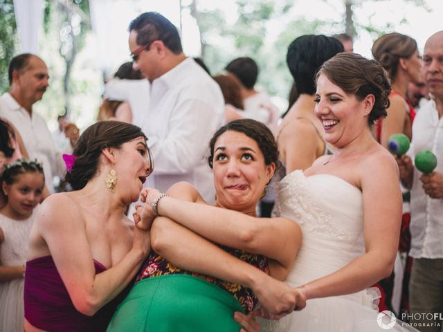 La boda de Efrén y Alexandra en Jiutepec, Morelos 61