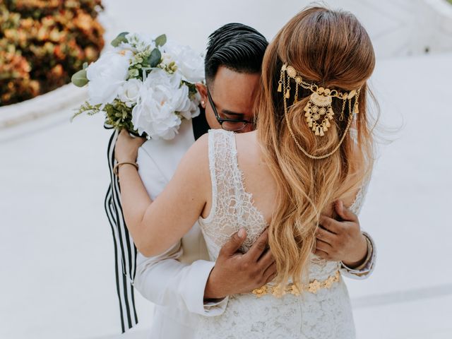 La boda de Kimberly y Malivann en Isla Mujeres, Quintana Roo 17