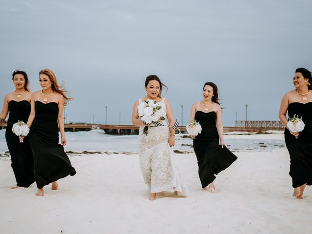 La boda de Kimberly y Malivann en Isla Mujeres, Quintana Roo 31