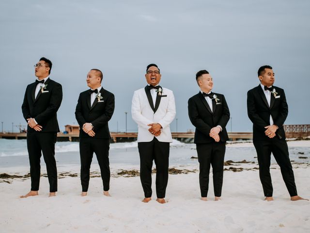 La boda de Kimberly y Malivann en Isla Mujeres, Quintana Roo 32