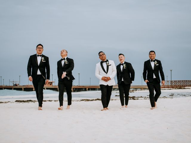 La boda de Kimberly y Malivann en Isla Mujeres, Quintana Roo 33