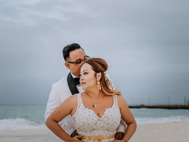 La boda de Kimberly y Malivann en Isla Mujeres, Quintana Roo 35