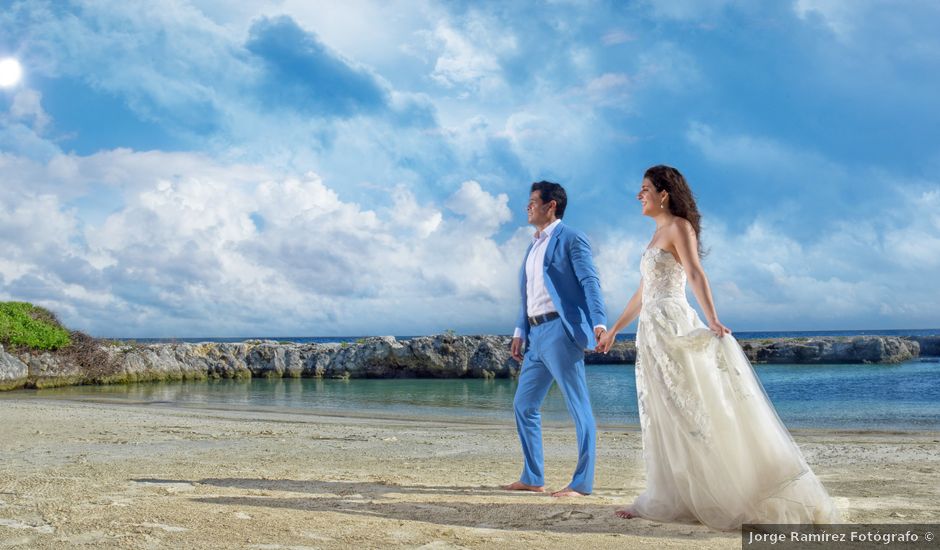 La boda de Miguel y Arlette en Puerto Aventuras, Quintana Roo
