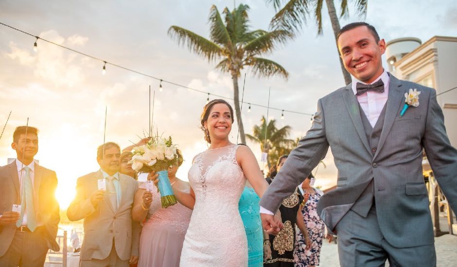 La boda de Rodrigo y Areli en Playa del Carmen, Quintana Roo