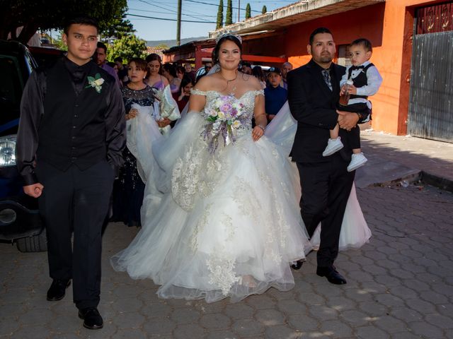 La boda de Karina y Julio en Ecuandureo, Michoacán 42