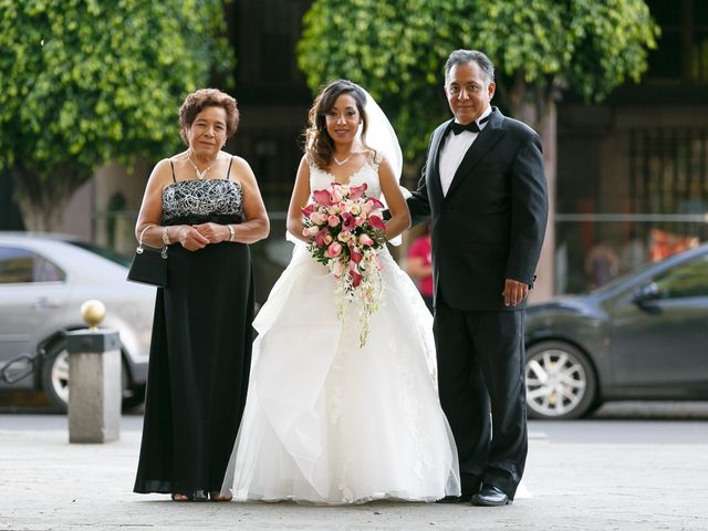 La boda de Lalo y Clau en Tlalnepantla, Estado México 9