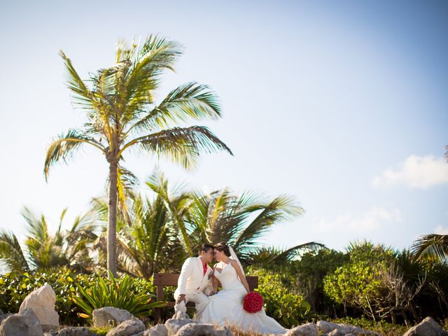 La boda de Alan y Judith en Playa del Carmen, Quintana Roo 1