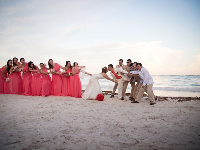 La boda de Alan y Judith en Playa del Carmen, Quintana Roo 18