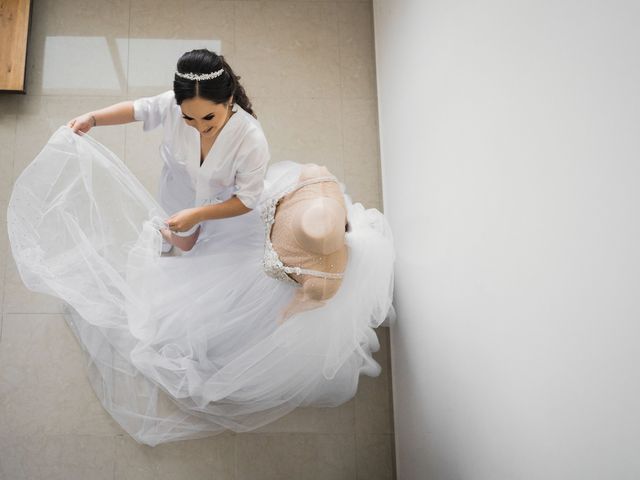 La boda de Carlos y Andrea en San Andrés Cholula, Puebla 4