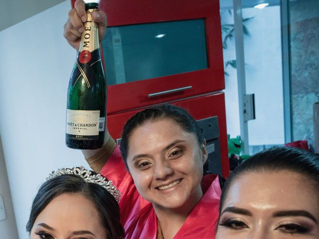 La boda de Carlos y Andrea en San Andrés Cholula, Puebla 8