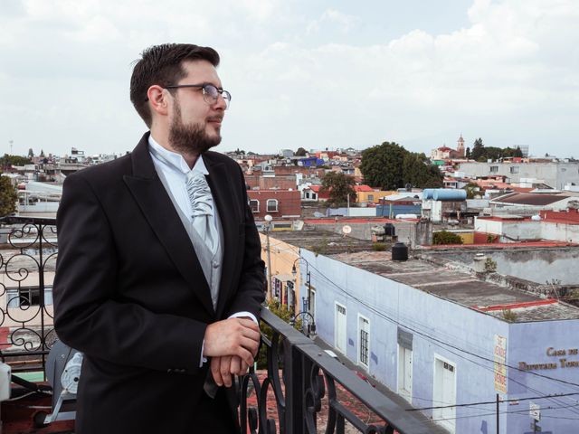 La boda de Carlos y Andrea en San Andrés Cholula, Puebla 9
