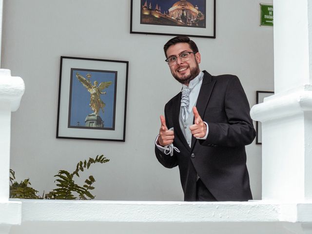 La boda de Carlos y Andrea en San Andrés Cholula, Puebla 10