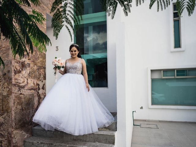La boda de Carlos y Andrea en San Andrés Cholula, Puebla 11