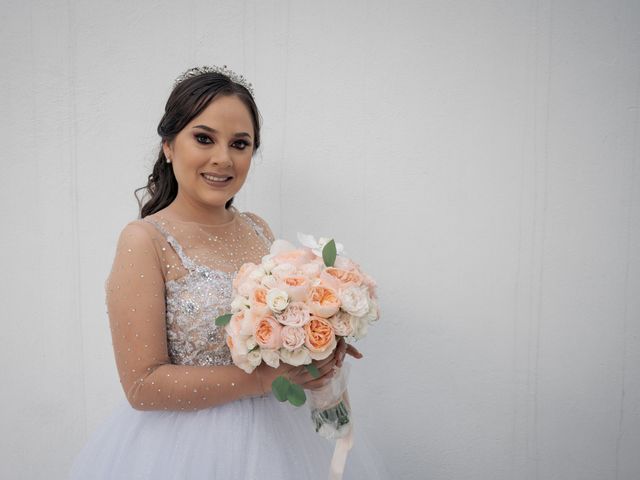 La boda de Carlos y Andrea en San Andrés Cholula, Puebla 12