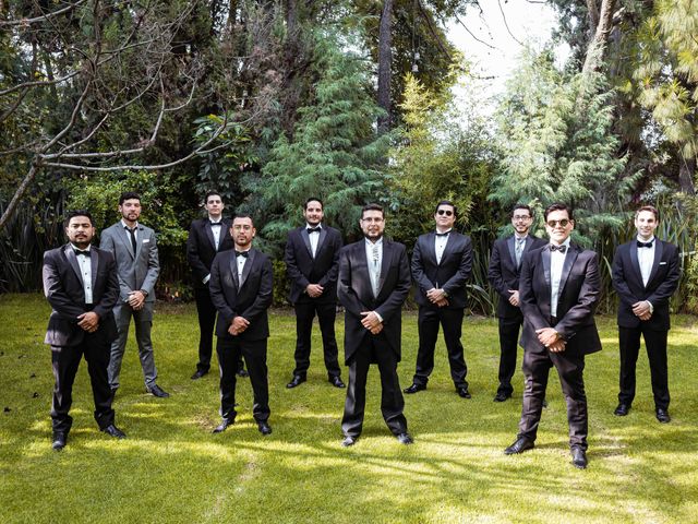 La boda de Carlos y Andrea en San Andrés Cholula, Puebla 13