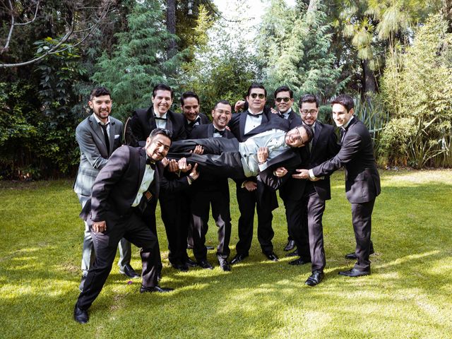 La boda de Carlos y Andrea en San Andrés Cholula, Puebla 14