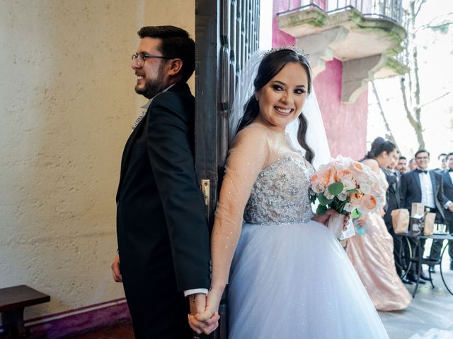 La boda de Carlos y Andrea en San Andrés Cholula, Puebla 16