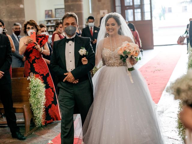 La boda de Carlos y Andrea en San Andrés Cholula, Puebla 18