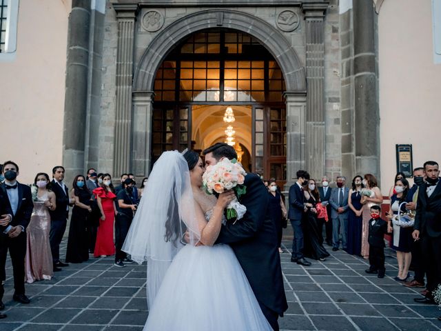 La boda de Carlos y Andrea en San Andrés Cholula, Puebla 21